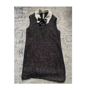 Miu Miu Black and White Mini Dress